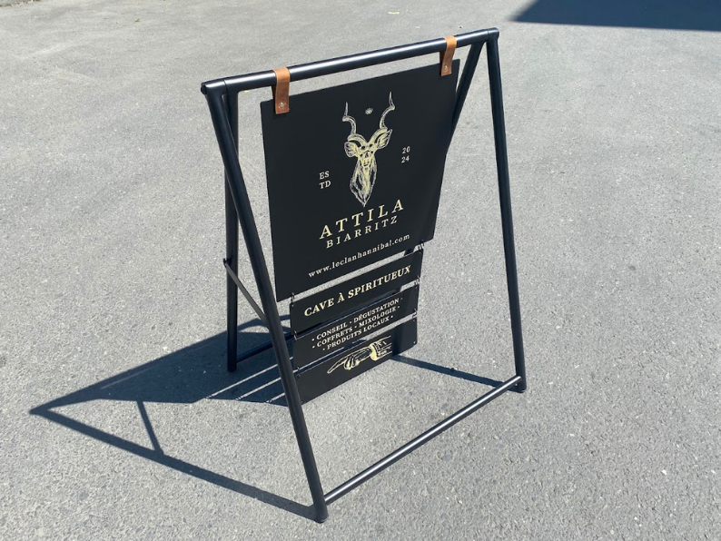 A Frame Sidewalk Sign w/Extra Panel