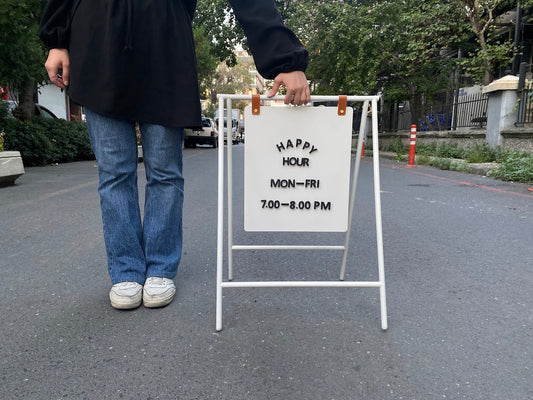 Ideal for cafes, restaurants, and boutiques, this EVA magnet sign is available blank or with custom prints. It’s perfect for displaying promotions and attracting foot traffic.
